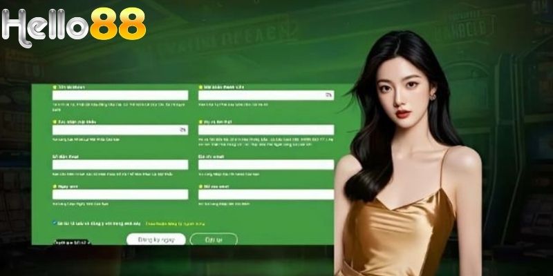 Người chơi cần chuẩn bị thông tin cơ bản để đăng ký